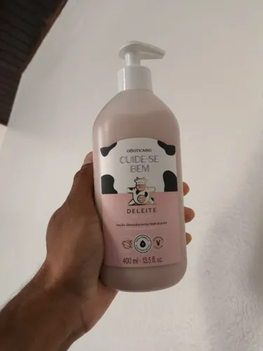 Loção desodorante hidratante DeLeite