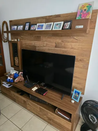 Rack e painel de tv