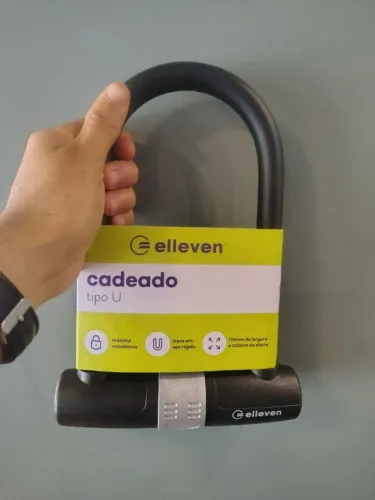 Cadadeado U-lock Médio Reforçado