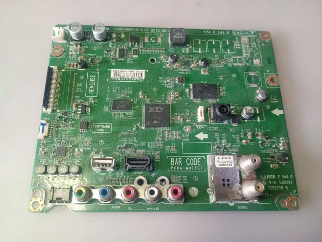 placa principal LG 49lf5100 funcionando perfeitamente 