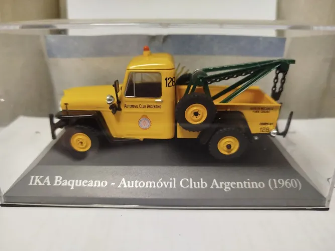 Miniatura rural pickup guincho - mini 1/43