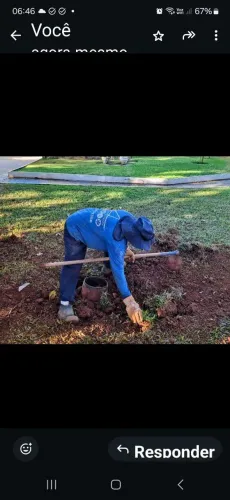 Auxiliar de Jardinagem