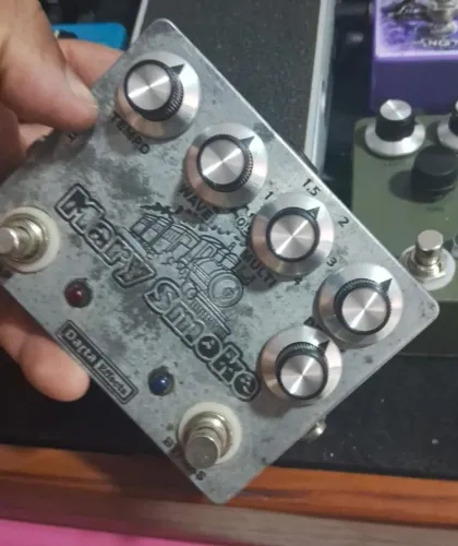 Pedal tremolo darta effects com tap tempo 