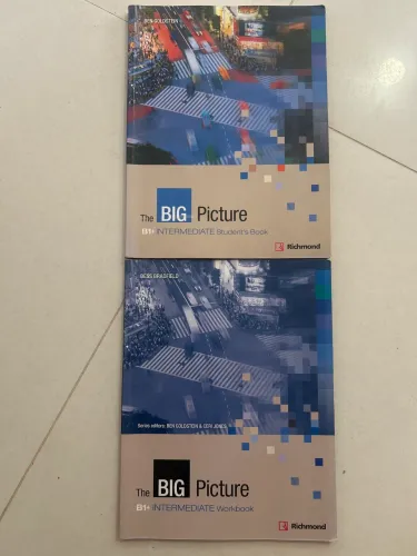 Livro Big Picture Inglês Intermediate Student and Workbook