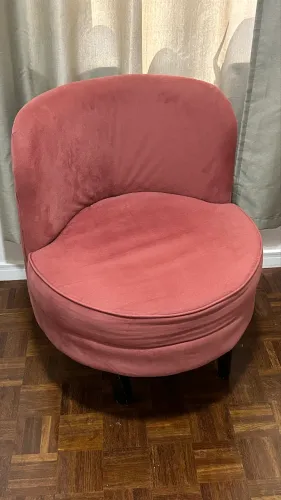 Poltrona rosa (salmão) 