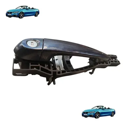 Maçaneta Porta Dianteira Bmw 430i Cabrio 2015 A 18 Preto Dianteira