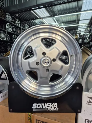 Jogo de rodas WELD PRO STAR aro 15 - 4x100 - NOVAS 