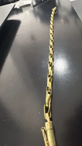 Pulseira em ouro 18k. 10g maciça 
