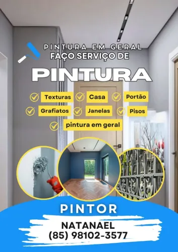 PINTOR DISPONÍVEL
