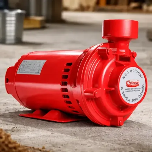 Motobomba Incêndio Thebe Thi-13 Trifásica 3cv Rotor 125mm