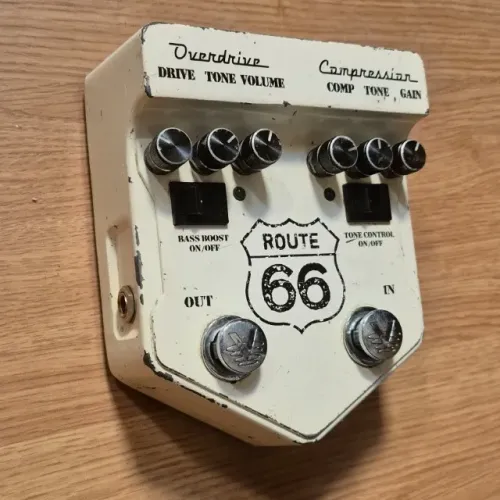Pedal visual sound route 66 overdrive compressor