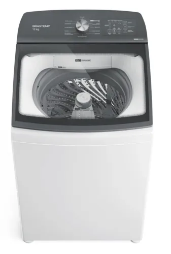 Lavadora Brastemp 12kg BWK12 Tira Manchas Advance - Revisada e Impecável