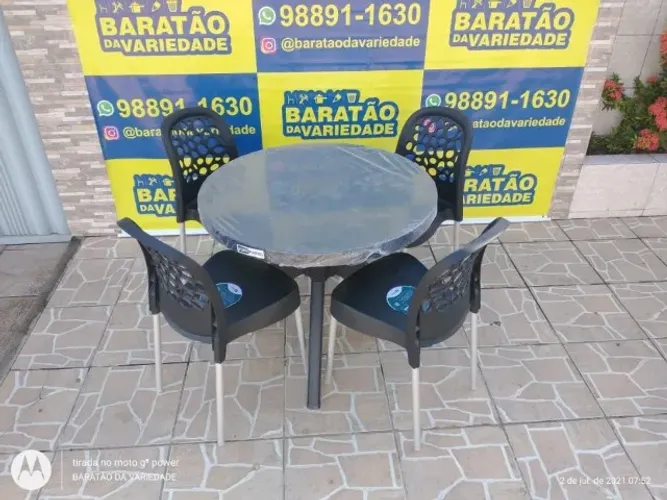 SUPER PROMOÇÃO JOGO DE MESA DELUXE FORTEPLATICO