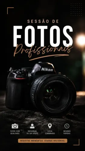 SESSÃO FOTOGRÁFICA ?