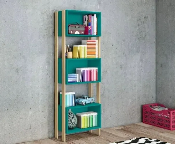 Livreiro Colmeia Novo Somente nessa cor