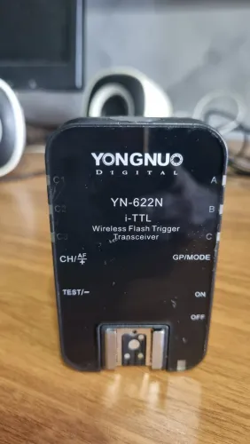 3 Transceptores Rádio Flash Yongnuo YN 622N TTL HSS Nikon