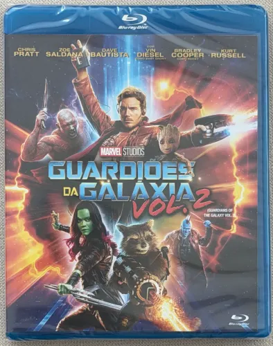 BLU-RAY GUARDIÕES DA GALÁXIA VOL. 2 (ORIGINAL E LACRADO)