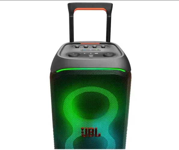 CAIXA DE SOM JBL PartyBox Stage 320 Bluetooth Amplificada Portátil 240W USB