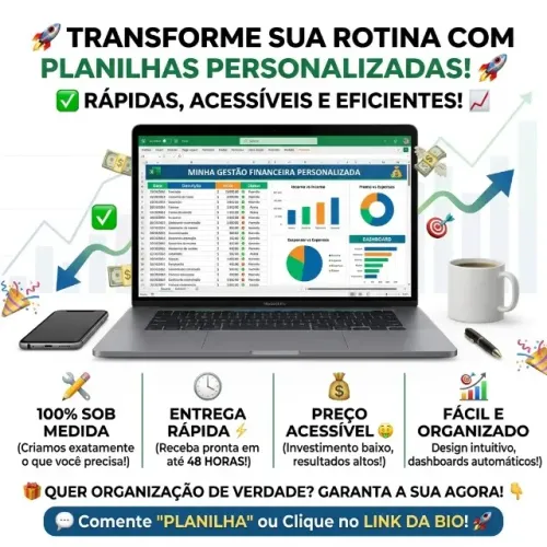 Planilhas baratas