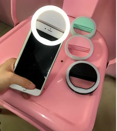 mini ring light para celular