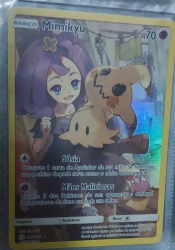 Carta Pokemon TCG Mimikyu
