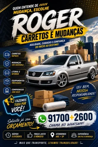 Carretos pode me chama atendo todos os dias
