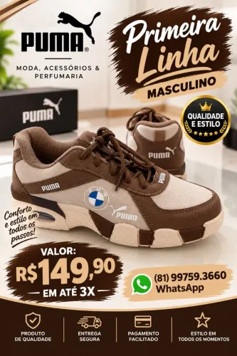 Tênis para atividades esportivas.