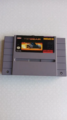 Top Gear/ Super Nintendo / 100% original