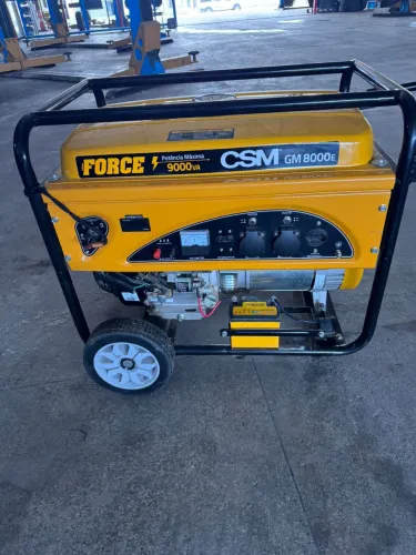 Gerador 8 kva gasolina em estado de novo pouco usado