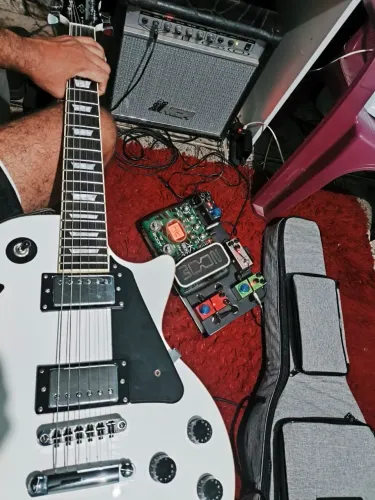 Guitarra+Bag+dois pedais
