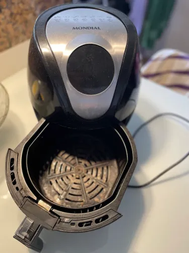 Air Fryer Mondial Family Painel Digital 3,2L Inox