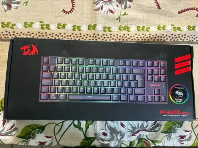 Teclado Mecânico Gamer Redragon Kumara Pro Wireless