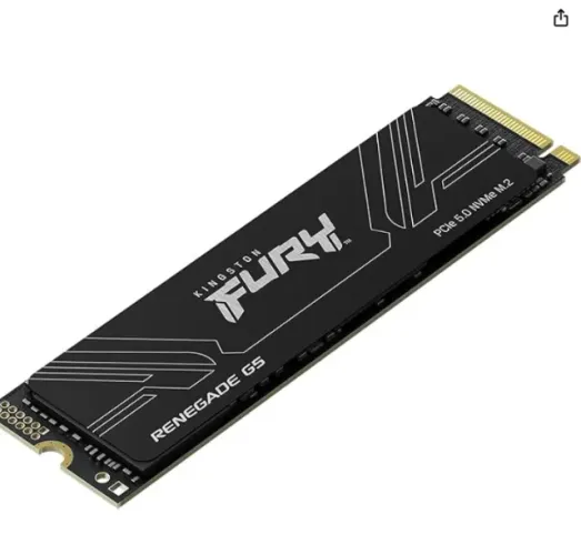 Kingston SSD NVMe Fury Renegade G5 2048GB | PCIe 5.0 M.2 2280 | Até 14.800MB/s | SFYR2S/2T