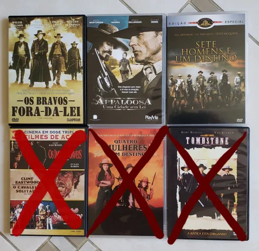 DVDS ORIGINAIS FAROESTE