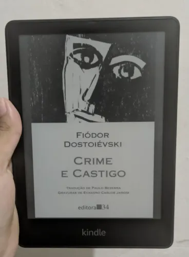 Kindle Paperwhite Signature 11ª Gen + Capa | Impecável