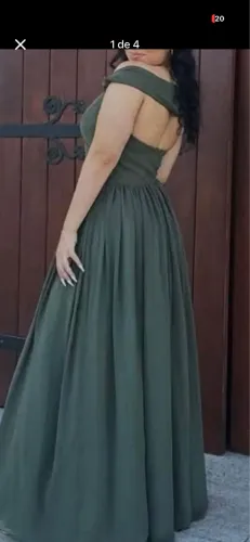 Vestido de Festa Verde