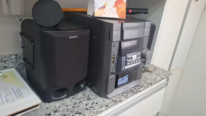 Som sony cd fita radio