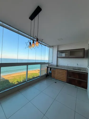 ALUGUEL | 3 Quartos c/ Suíte, Frente Mar e Varanda Gourmet Praia de Itaparica