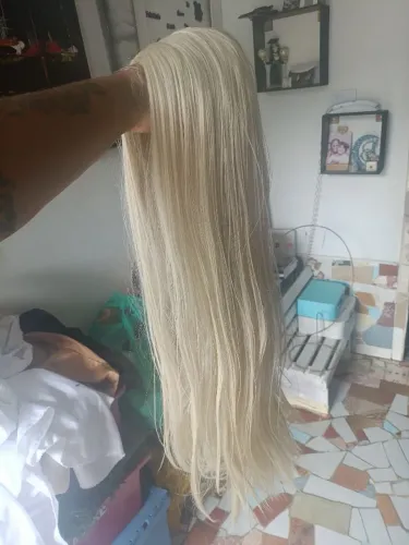 CABELO SINTÉTICO LISO NUNCA USADA 