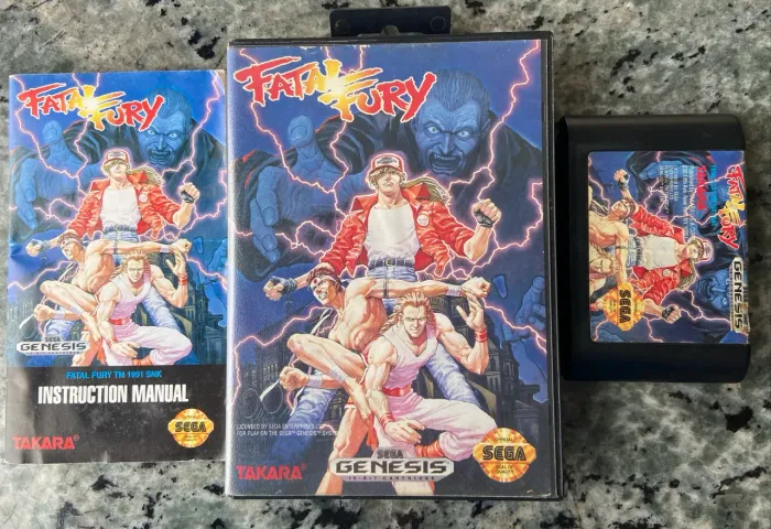 Jogo Mega Drive - Fatal Fury CIB