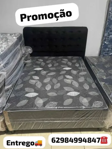 Cama box casal (novo)