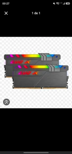 Memória DDR4 Geil EVO X II RGB SYNC 16GB (2x8GB) 3600MHz