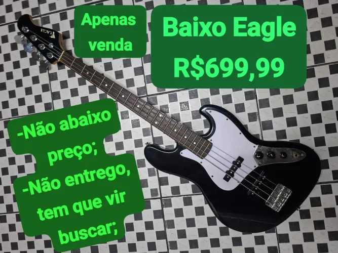 Torrando Baixo Eagle Contrabaixo jazz bass