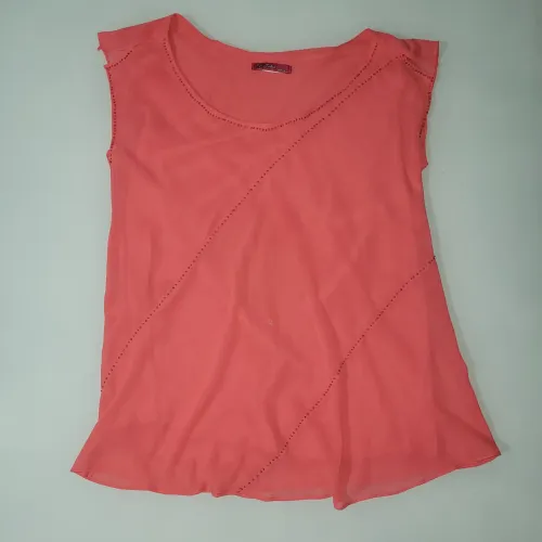 Blusa rosa plus size - Usada