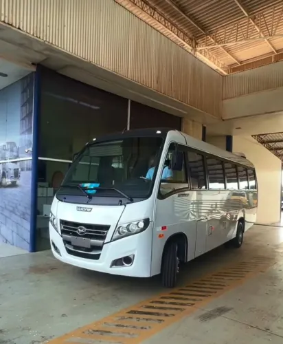 Microônibus Volare Atack 8 executivo só 12.000 km rodados, ano 24/25<br>Só 12 mil km rodados