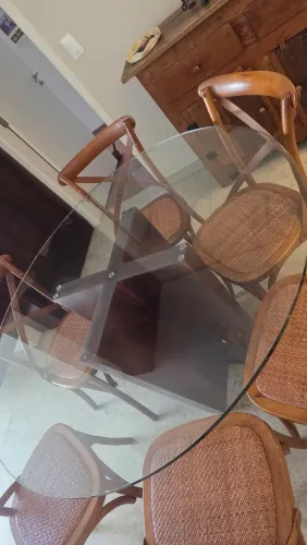 Tampo de Mesa Vidro 1,3m