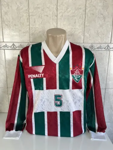 Rara Camisa Fluminense Penalty Manga Longa 1992