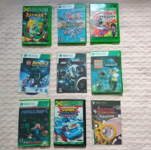 Kit 9 Jogos Xbox 360 Desbloqueado (Infantil)