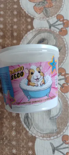 Ração para ramister e banho seco