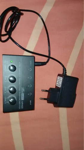 Amplificador MicroAmp para fones de ouvido novíssimo